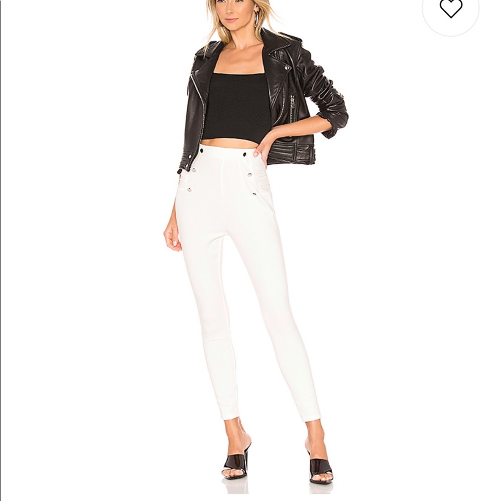 Superdown side button pants